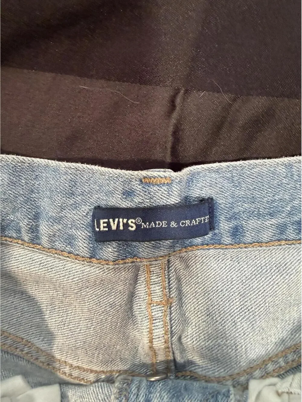 Levis Made & Crafted 501 Mens 30x32 Light Blue Distressed Jeans‎ Streetwear